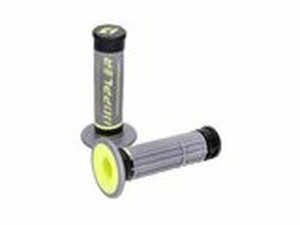 Griffe Doppler Grip 3D gris / schwarz / neon gelb