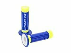 Griffe Doppler Grip 3D blau / wei / neon gelb