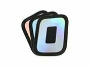 Aufkleber Startnummer 0 Doppler Hologramm 10x7,5cm (x3)
