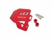 Bremszylinderabdeckung hinten 40 - 50mm Doppler rot