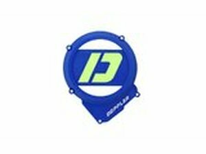 Lichtmaschinendeckel Doppler 3D AM6 Blau / neongelb