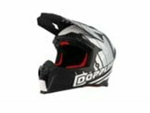 Crosshelm Doppler Schwarz / Wei / Grau M