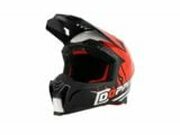 Crosshelm Doppler Schwarz / Wei / Rot L