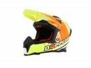 Crosshelm Doppler Schwarz /Wei / Gelb / Orange M
