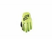 Handschuhe MX Five MXF4 Mono neon gelb L