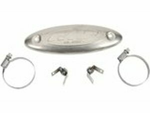 Hitzeschild universell titanium 4T