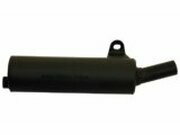 Endschalldmpfer Giannelli Enduro Stahl schwarz Yamaha DT...