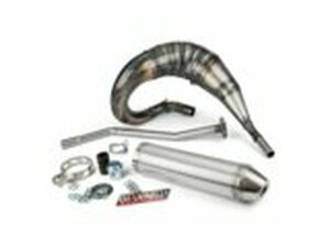 Auspuff mit ESD Giannelli Enduro Alu Derbi Senda X-Treme