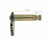 Kickstarterwelle GY6, 50cc, 63mm/ 21mm