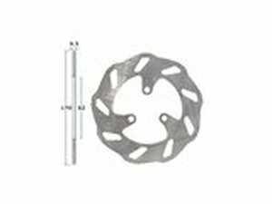 Bremsscheibe IGM Wave 170mm / 42mm innen Peugeot Kisbee /...