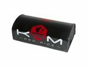 Lenkerpolster ohne Strebe KRM schwarz / rot