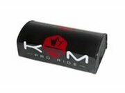 Lenkerpolster ohne Strebe KRM schwarz / rot