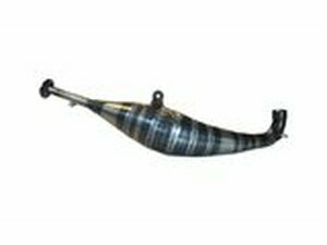 Auspuff KRM 100 fr 2Fast Passion Kurbelgehuse