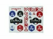 Aufkleberset A4 KRM PRO Ride