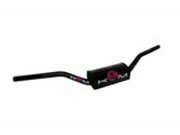 Lenker MX 28mm mit Lenkerpolster KRM schwarz / pink