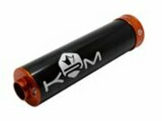 Endschalldmpfer KRM 90 - 110 schwarz / orange