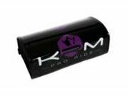 Lenkerpolster ohne Strebe KRM schwarz / lila