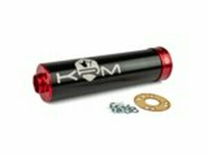 Endschalldmpfer KRM Pro Ride 50 - 70cc Alu schwarz - rot