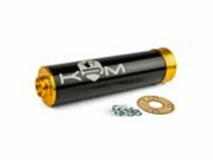 Endschalldmpfer KRM 70 - 90 schwarz / gold