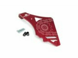 Ritzelabdeckung mit Anschlag Ausrckhebel rot