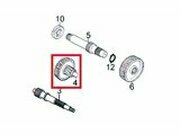 Zwischenwelle Kymco 14/53 Agility 50cc 4-Takt 12 Zoll