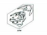 Rcklicht - original Ersatzteil Kymco Agility RS 50cc