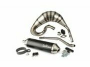 Auspuff Leovince X-Fight Black Edition Derbi Senda / X-treme