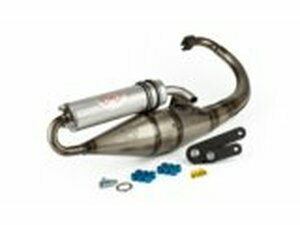 Auspuff LeoVince Handmade TT Minarelli stehend