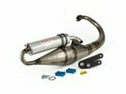 Auspuff LeoVince Handmade TT Minarelli stehend