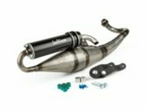 Auspuff Leovince Handmade TT Black Edition Piaggio
