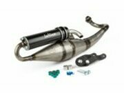 Auspuff Leovince Handmade TT Black Edition Piaggio
