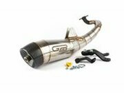 Auspuff LeoVince GP Evo 3 Minarelli liegend (Yamaha Aerox)