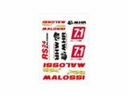 Malossi Aufkleberset gro (DIN A4)