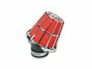 Luftfilter Malossi E5 30° AW 50mm (PWK/VHST) rot / chrom
