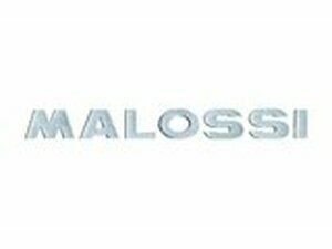 3D Sticker Malossi Silber 21cm