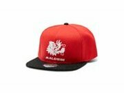 Snapback Cap Malossi schwarz / rot