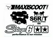 Maxiscoot  Aufkleber 140x100mm