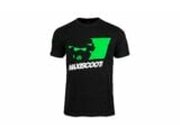 T-Shirt Maxiscoot schwarz / gr�n L