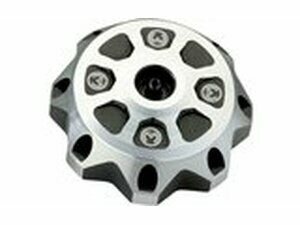 Tankdeckel Alu Moose Racing CRF / XR silber / schwarz