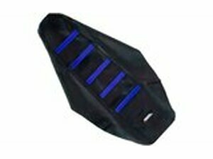 Sitzbezug gerippt Moose Racing YZF 250 / 450 schwarz / blau 2006-2009