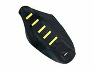 Sitzbankbezug gerippt Moose Racing RM-Z 250 schwarz / gelb