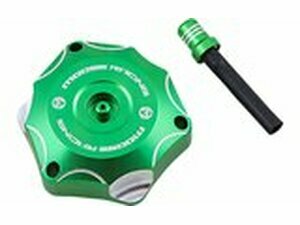 Tankdeckel Alu Moose Racing Kawasaki KXF 250 / 450 grn