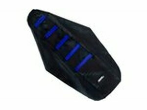 Sitzbankbezug gerippt Moose Racing YZ 85 schwarz / blau
