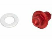 lablassschraube magnetisch Moose Racing rot Honda CR 80