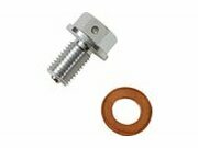 lablassschraube magnetisch Moose Racing YZ / YZF silber