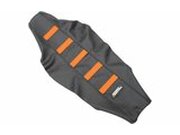 Sitzbankbezug gerippt Moose Racing SX 65 schwarz / orange