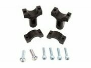 Befestigungsklemmmen innen Handprotektoren Pro 28 mm schwarz