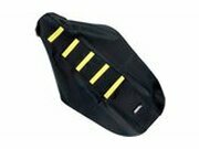 Sitzbezug gerippt Moose Racing RM-Z 450 schwarz / gelb...