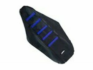 Sitzbezug gerippt Moose Racing YZF 250 / 450 schwarz / blau 2003-2005