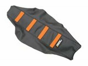 Sitzbankbezug gerippt Moose Racing SX 50 schwarz / orange